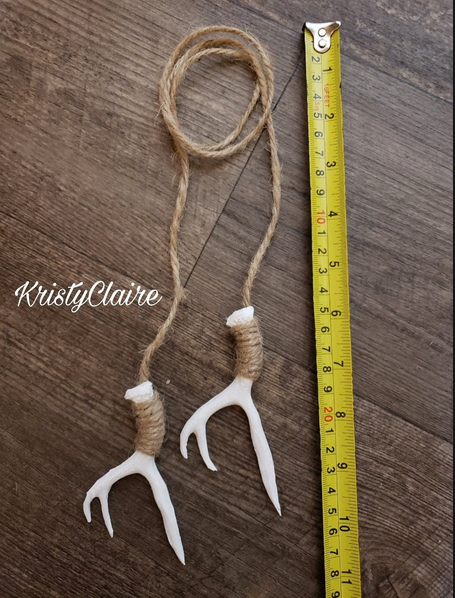 Rear View Mirror Antler Accessories, Charm, Decoration, Hanger, Faux Antlers
