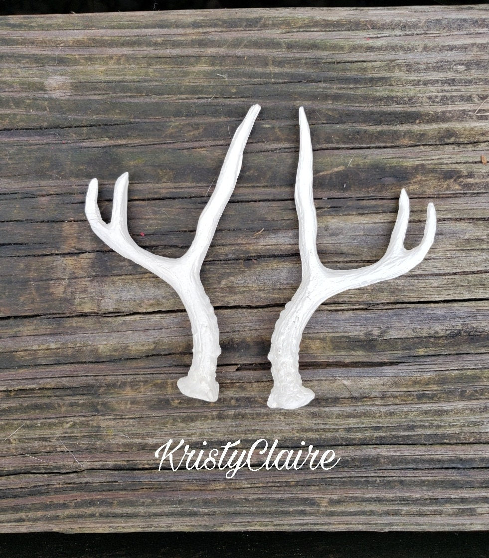 Antler Pair, Faux Antlers, Set, Mini Antlers, Taxidermy, Craft