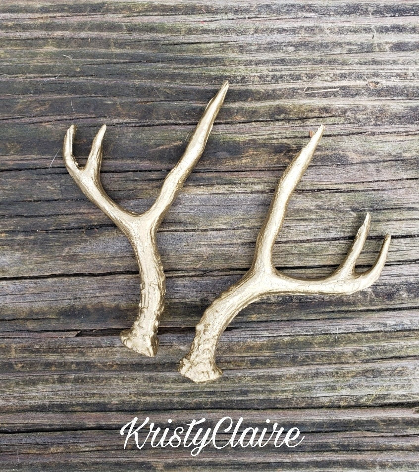 Antler Pair, Faux Antlers, Set, Mini Antlers, Taxidermy, Craft