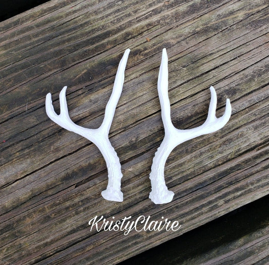 Antler Pair, Faux Antlers, Set, Mini Antlers, Taxidermy, Craft